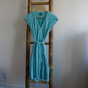 Le chateau turquoise dress